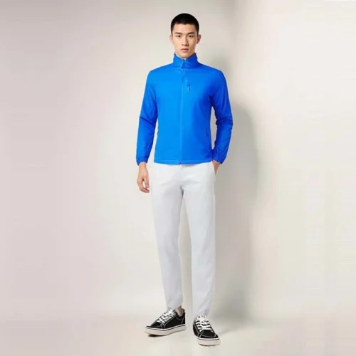 Unique Full-Zip Fleece Jacket for Men