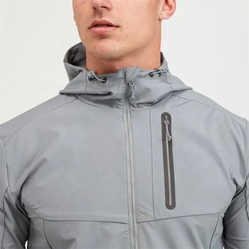 Sports Wear Men Waterproof Hooded Jacket - Image 3