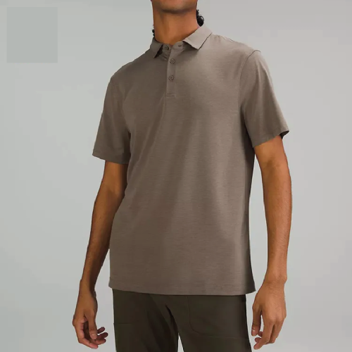 Classic Men's Polo Shirt in Gray