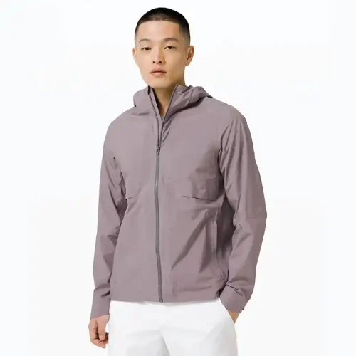 Waterproof Full-Zip Rain Jacket