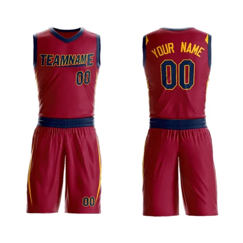 Breathable Basketball Jerseys Printed Uniforms