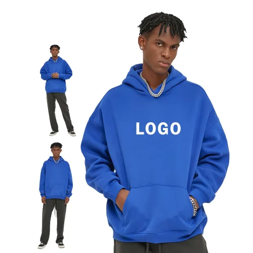 Customized Men's Hoodie with printed logo