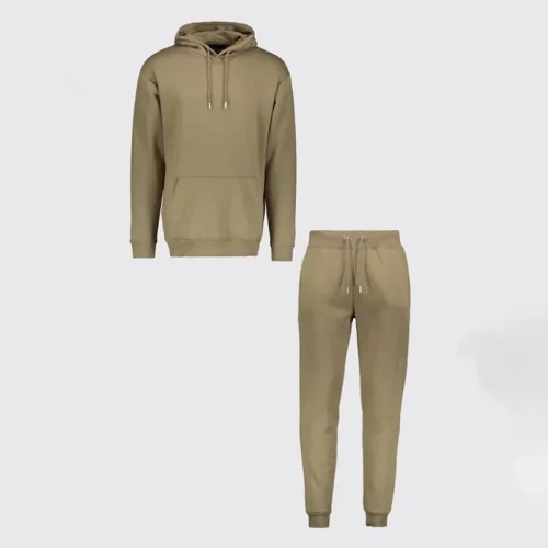 Men's 2 Piece Sweatsuit Set with Hoodie